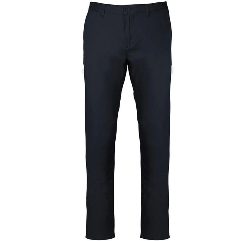 Kariban Mens Chino Pants / Dark Navy